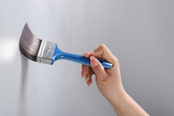 Plastic handle brush